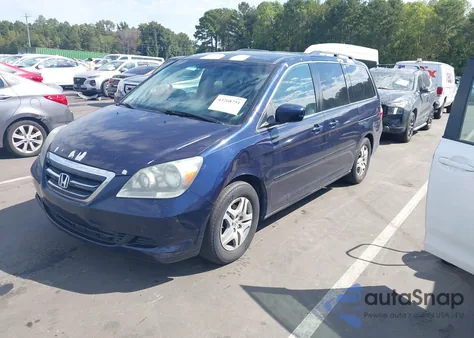 2006 Honda Odyssey Ex-L from USA, damaged, VIN 5FNRL38676B032320